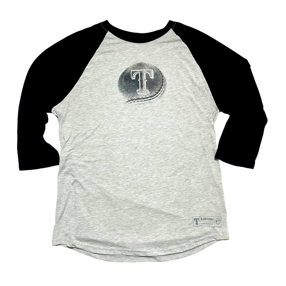 Oakley Hydrolix Texas Rangers Baseball Raglan Tee